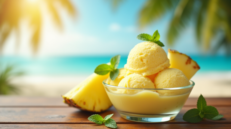 Pineapple Sorbet