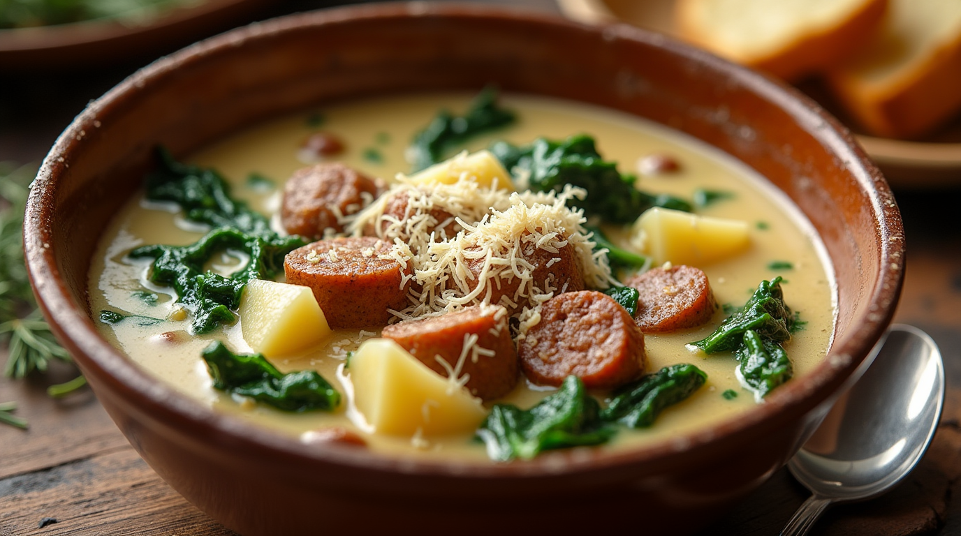 Creamy Italian Sausage Soup