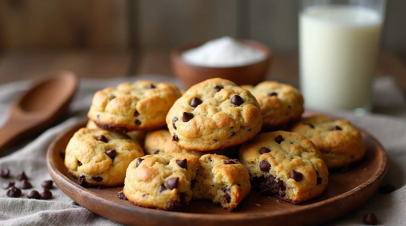 Sugar Free Choc Chip Biscuits