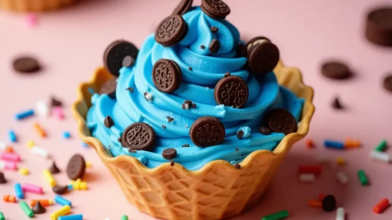 Cookie Monster Ice Cream